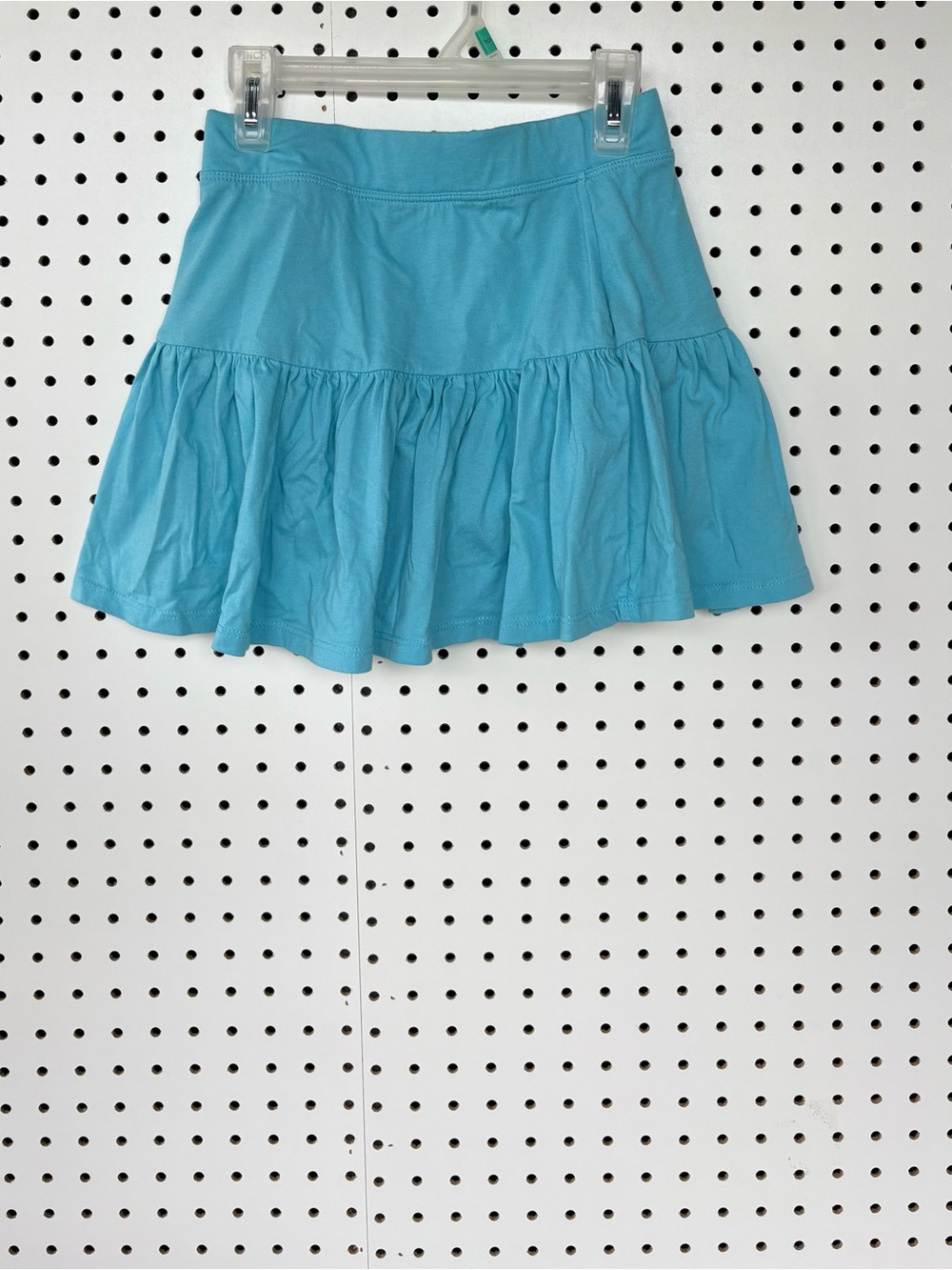 The Children's Place Turquoise Ruffle Tiered Mini Skort L (10/12)